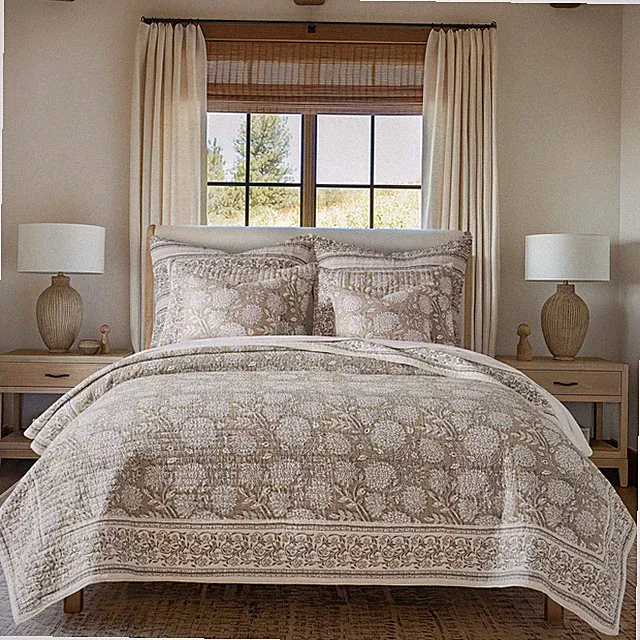 Adare Taupe Twin/Twin XL Quilt Set - Levtex Home
