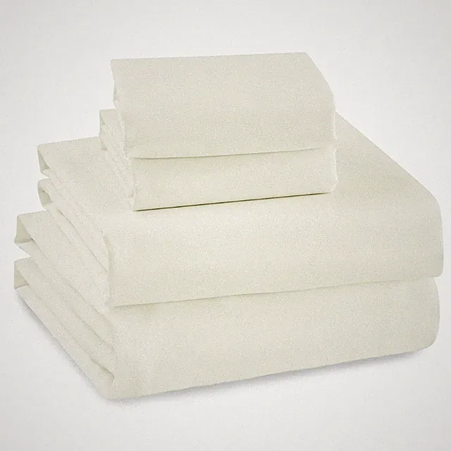 Cream 300TC Sateen Full 4pc Sheet Set - Levtex Home