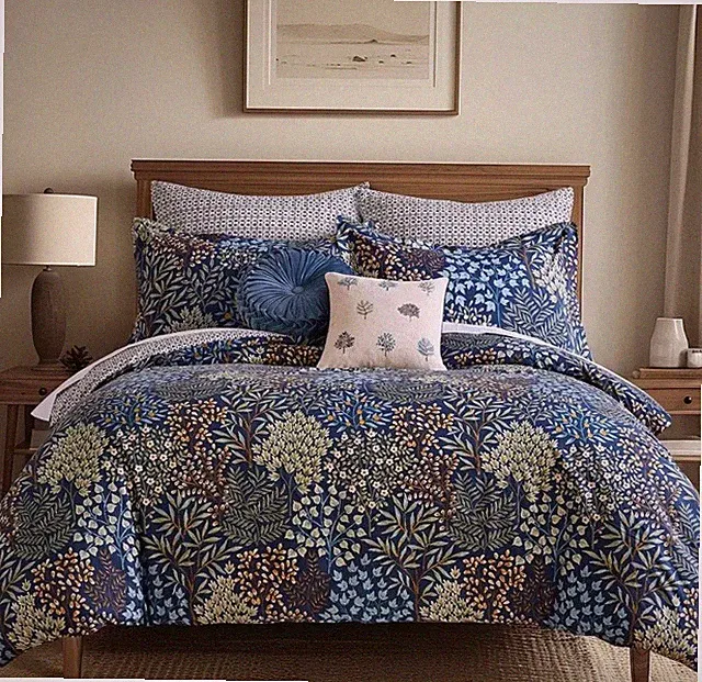 Levtex Home English Forest KING Comforter + 2 King Shams NEW