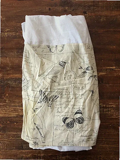 Levtex Home Farm House Dust Ruffle Full 16” Drop NWT