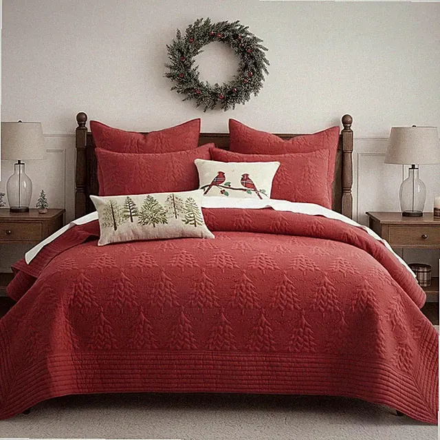 Levtex Home Kasey Quilt Set King 106x92in & Two King Shams 36 x 20in - Cotton
