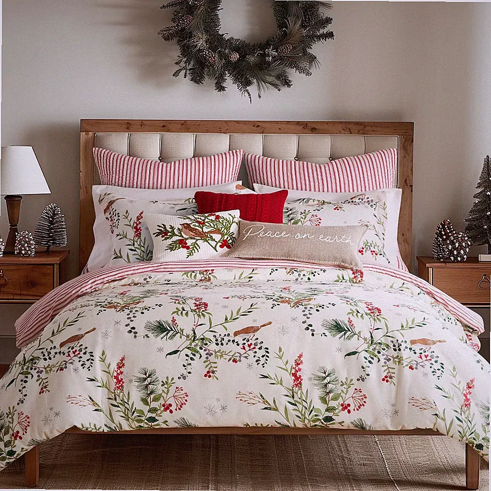 Levtex Home Winterberry Forest Duvet Cover Set - King