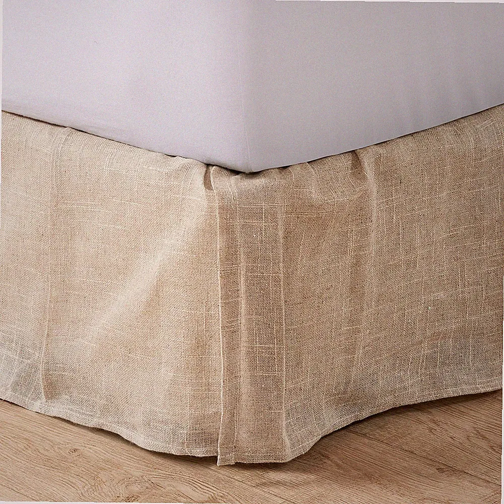 Nina Hessian Bedskirt- Levtex Home