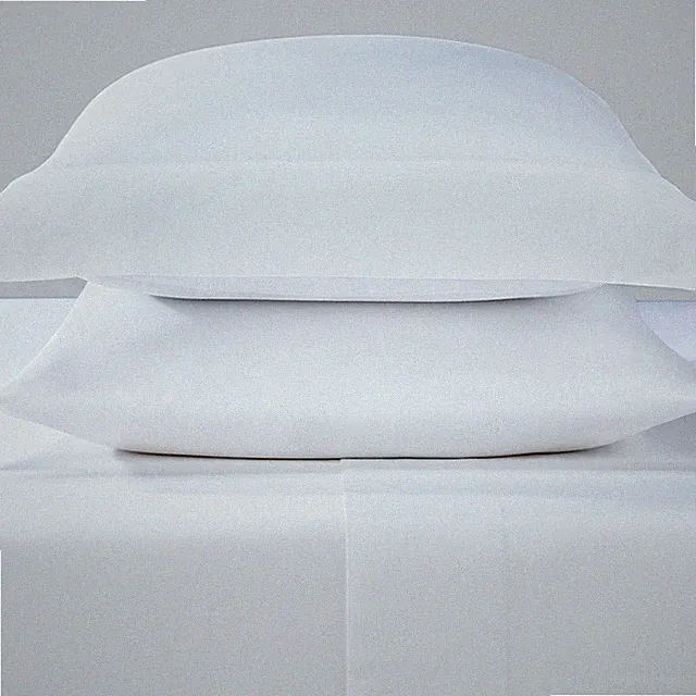 White Sateen King 4pc Sheet Set - Levtex Home